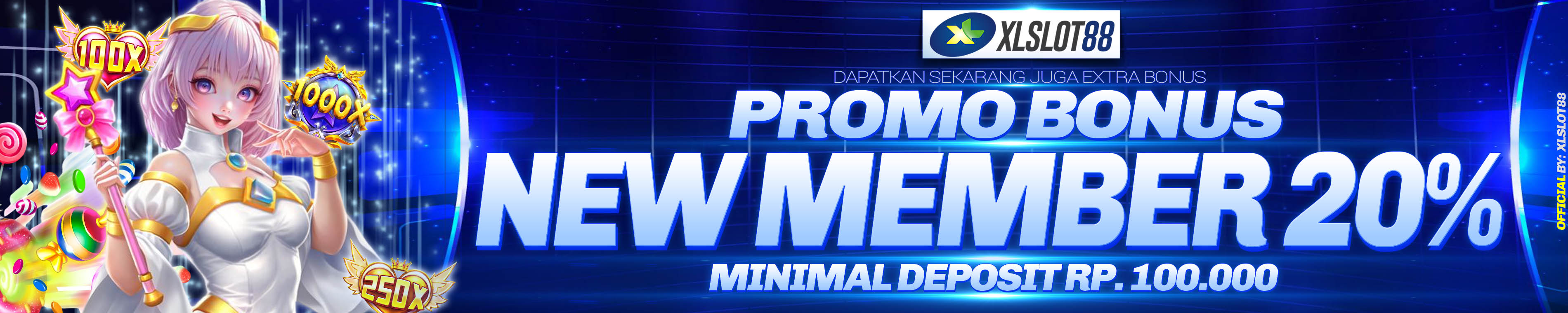 BONUS NEW MEMBER 20%